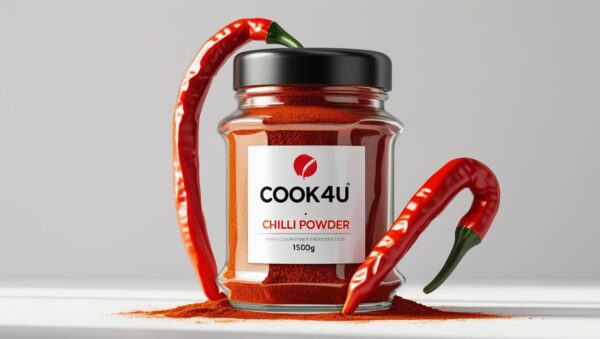 Coock4u Chilli Powder, 100g Pack, Red Hot Chilli Powder with No Added Flavours and Colours