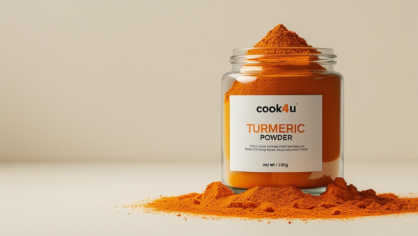 Coock4u Turmeric Powder, 100g, Natural Golden Turmeric Powder with No Added Flavours and Colours